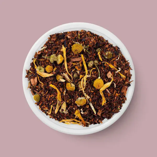 Rooibos Tee - Süße Honigkamille - 100 g - Tee in Schale