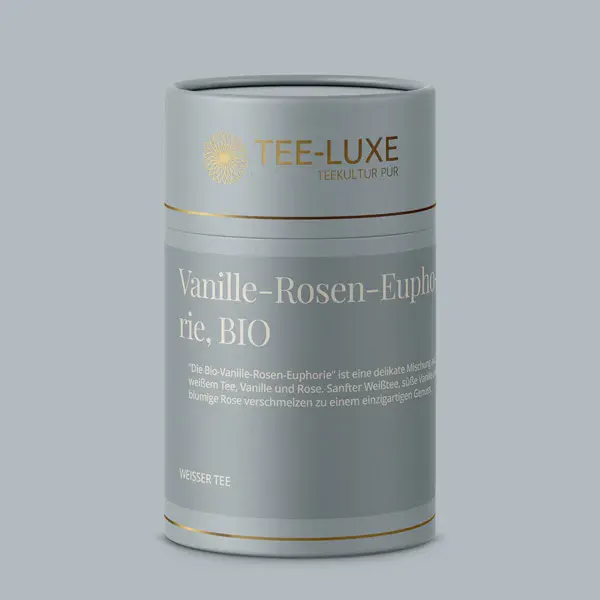 Weisser Tee - Vanille-Rosen-Euphorie, BIO - 60 g - Verpackung