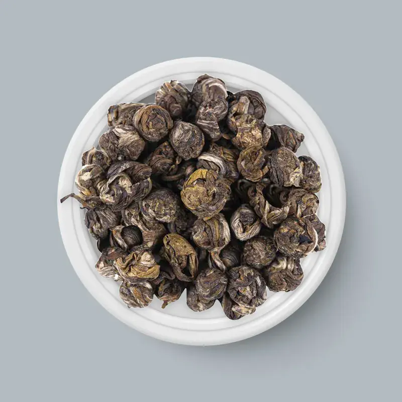Weisser Tee - Jasmin Drachenperlen, BIO - 140 g - Tee in Schale