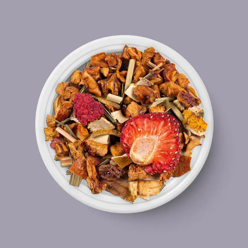 Früchte Tee - Zitrusfrische - 100 g - Tee in Schale