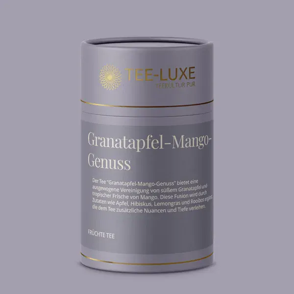 Früchte Tee - Granatapfel-Mango-Genuss - 75 g - Verpackung