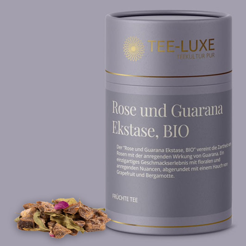 Früchte Tee - Rose und Guarana Ekstase, BIO