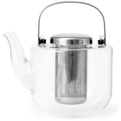 Glas-Teekanne, 650ml, inklusive Siebeinsatz