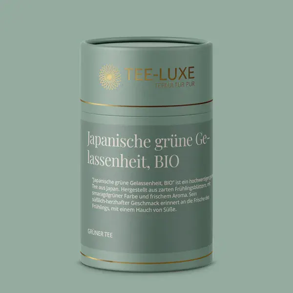 Grüner Tee - Die erhabene Freude des weißen Affen, BIO - 100 g - Verpackung