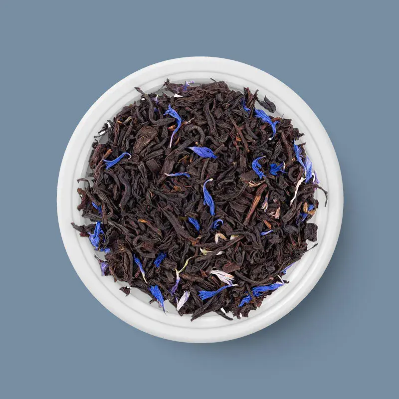 Schwarzer Tee - Cornflower Earl Grey, BIO - 90 g - Tee in Schale